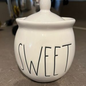 Rae Dunn SWEET container with lid